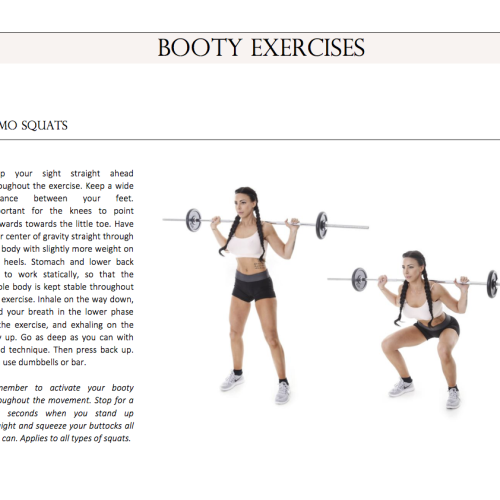 Booty building program - Home - Image 2